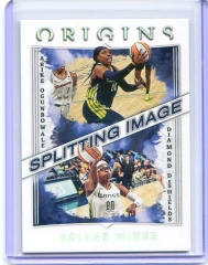 2023 Panini Origins WNBA Splitting Image Arike Ogunbowale Diamond DeShields #5